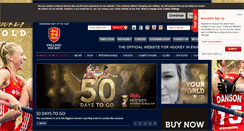 Desktop Screenshot of englandhockey.co.uk